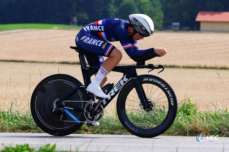 European Championships Munich 2022 - 2022 UEC Road Elite European Championships - Women's ITT - 17/08/2022 - Audrey Cordon-Ragot (FRA) - photo Luca Bettini/UEC/SprintCyclingAgency?2022